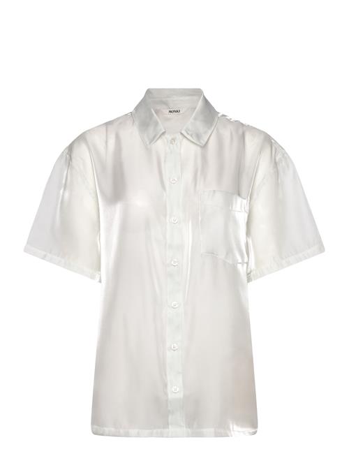 Short Sleeved Shirt Monki White