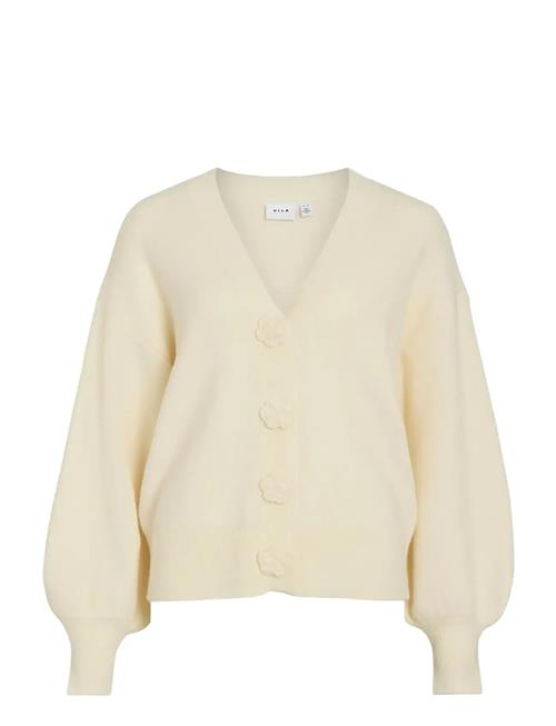 Viradia L/S Rose Cardigan Vila Cream