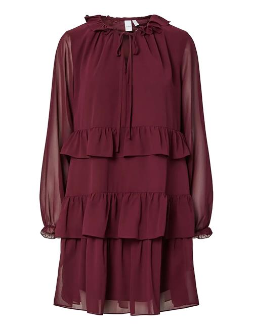 Yaschifa Ls Dress - Ka YAS Burgundy