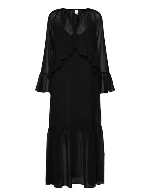 Yaschifa Ls Maxi Dress - Ka YAS Black