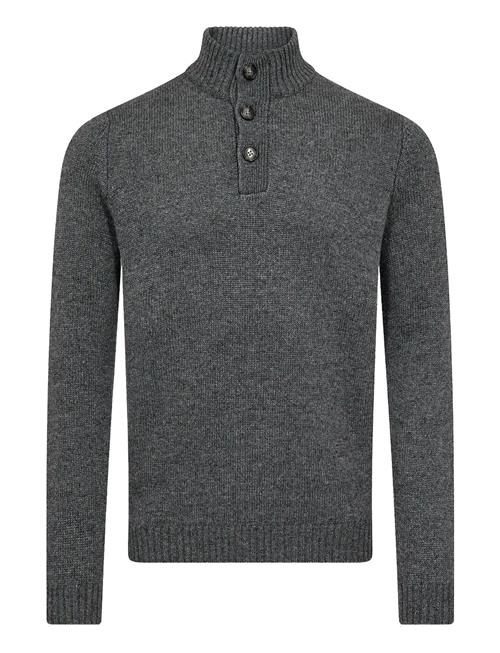 Bs Alrek Regular Fit Knitwear Bruun & Stengade Grey