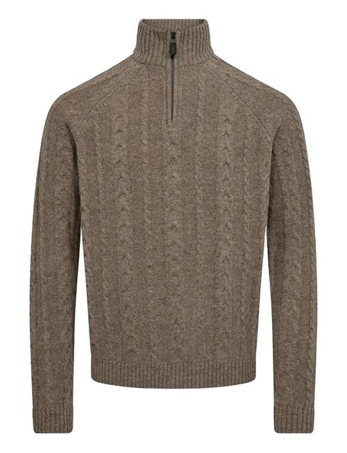 Bs Askel Regular Fit Knitwear Bruun & Stengade Brown