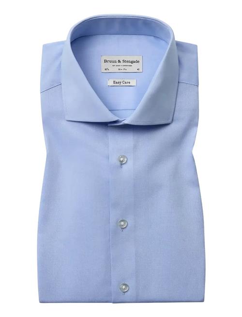 Bs Betts Slim Fit Shirt Bruun & Stengade Blue