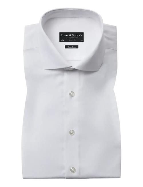 Bs Josh Modern Fit Shirt Bruun & Stengade White