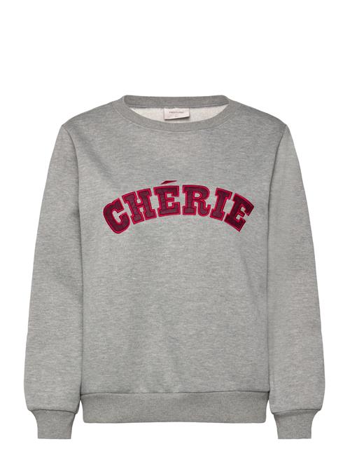 Pullover From Freequent In A Soft Material. The Pullover Has A Simple Silhouette FREE/QUENT Grey