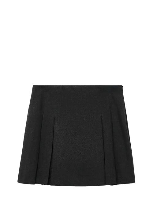 Pleated Mini-Skirt Mango Black