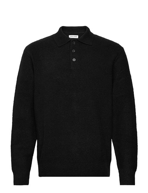 Jack & Jones Jjspence Knit Polo Ls Jack & J S Black