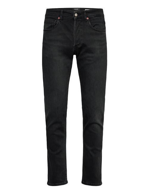 Grover Trousers Straight 573 Eco Plus Replay Black