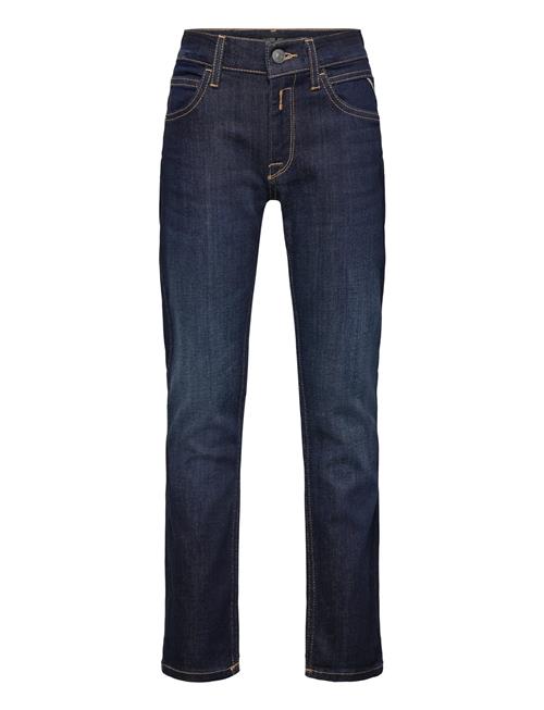 Zikry Trousers Slim Replay Basics Replay Blue