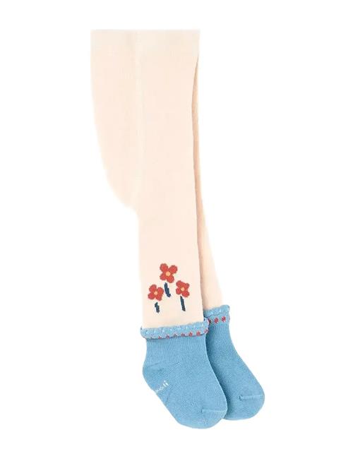 Thick Tights With Socks For Baby -Bci Boboli Patterned