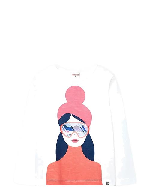 Knit T-Shirt Flame Boboli White