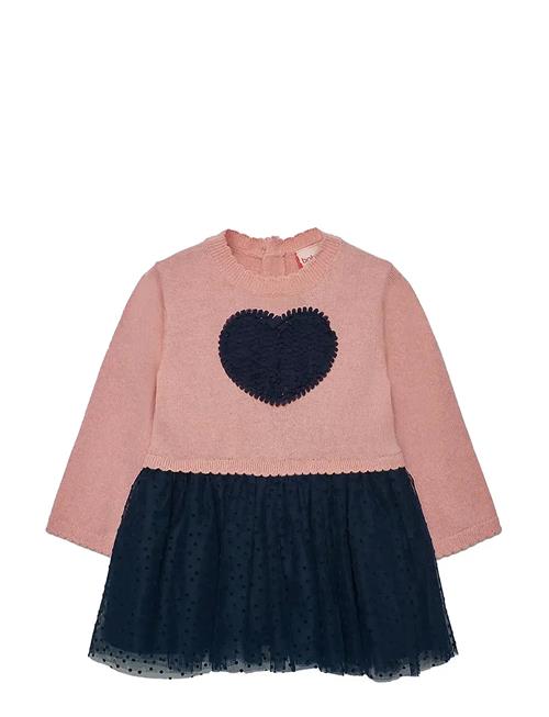 Knitwear Combined Dress Boboli Patterned
