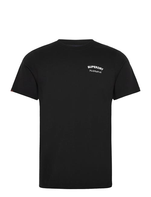 British Design Relaxed Tee Superdry Black