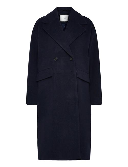 Rwtova Ls Pea Coat Rosemunde Navy