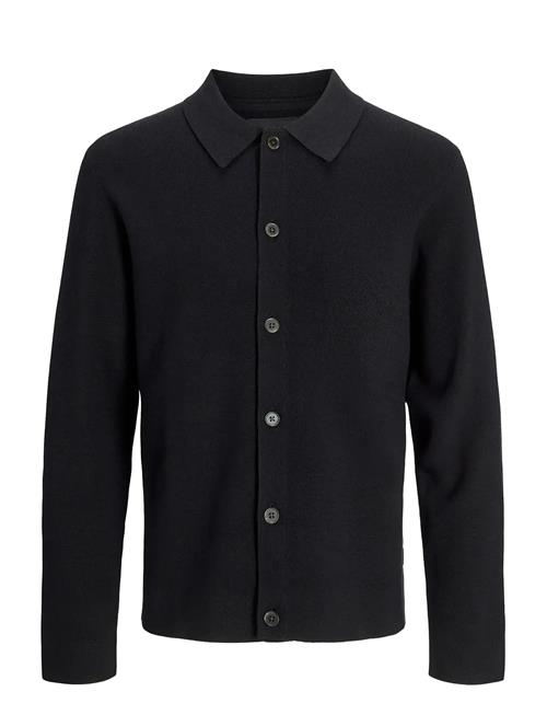 Jack & Jones Jprblamilano Spring Knit Cardigan Jack & J S Black