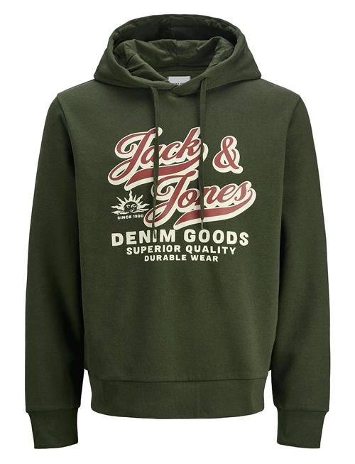 Jack & Jones Jjelogo Sweat Hood 2 Col 25/26 Noos Jack & J S Khaki