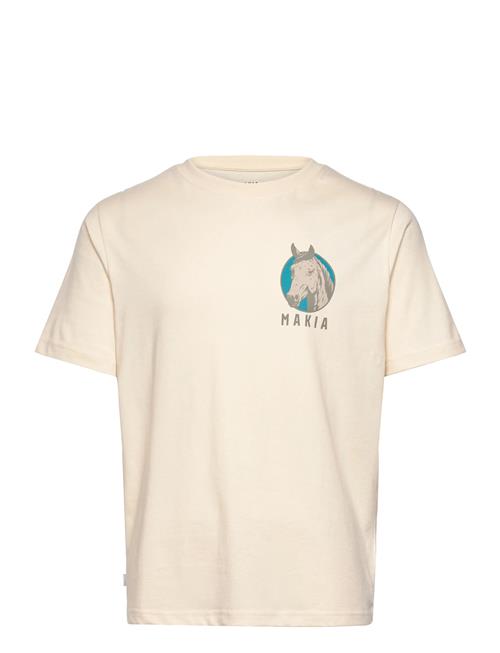 Finskt T-Shirt Makia Cream