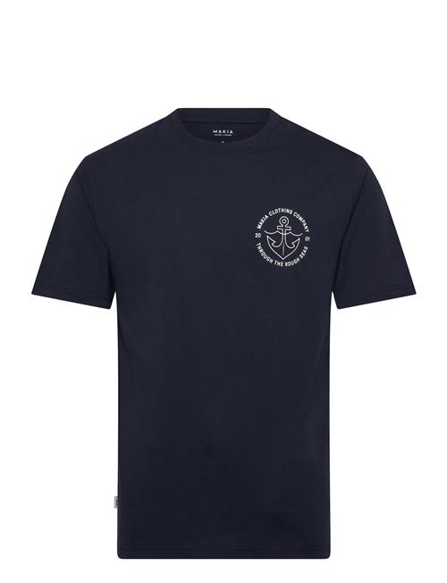 Barbless T-Shirt Makia Navy
