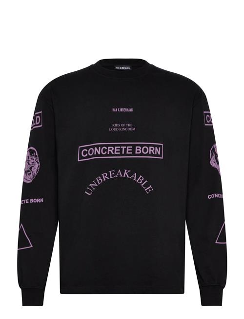 Graphic Long Sleeve Tee HAN Kjøbenhavn Black