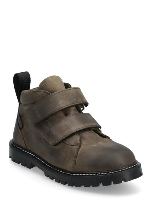 Shoes - Flat - With Velcro ANGULUS Khaki