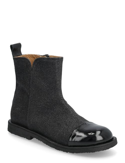 Booties - Flat - With Zipper ANGULUS Black