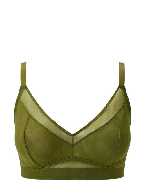 Mesh Support Bra Understatement Underwear Green
