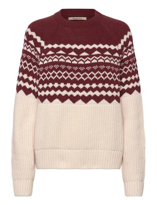 Barbour Mabel Knitted Jumper Barbour Burgundy
