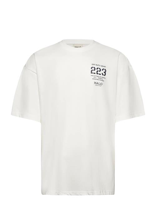 Halo Graphic Boxy T-Shirt HALO White