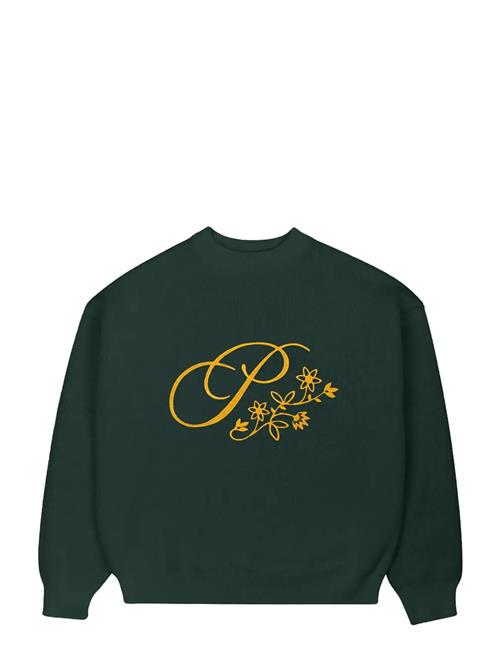 Bloom Knit Sweater Prohibited Green