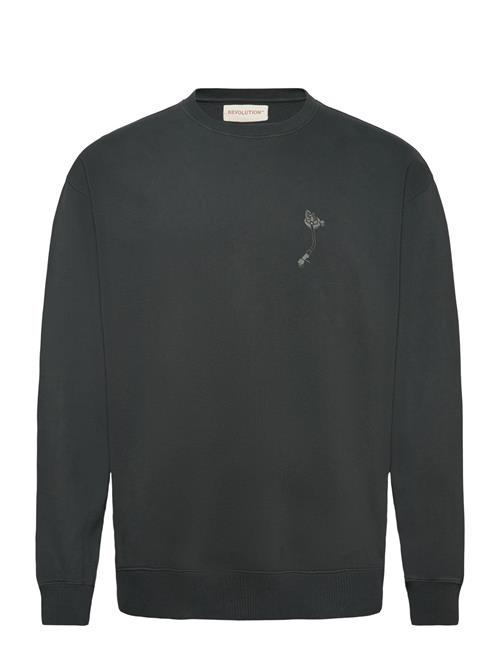 Printed Crewneck Revolution Black