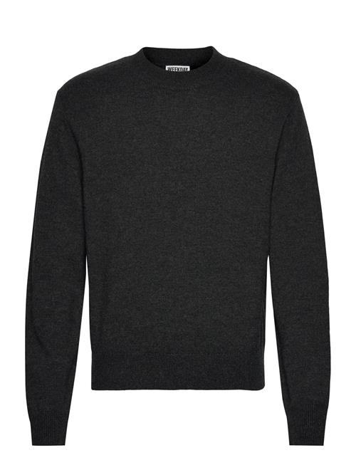 Regular Woolblend Sweater Weekday Black