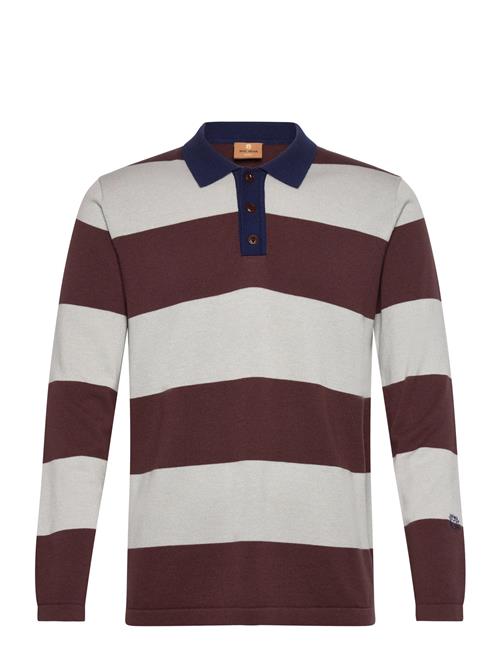 Mmgroyal Preppy Ls Polo Knit Mos Mosh Gallery Patterned