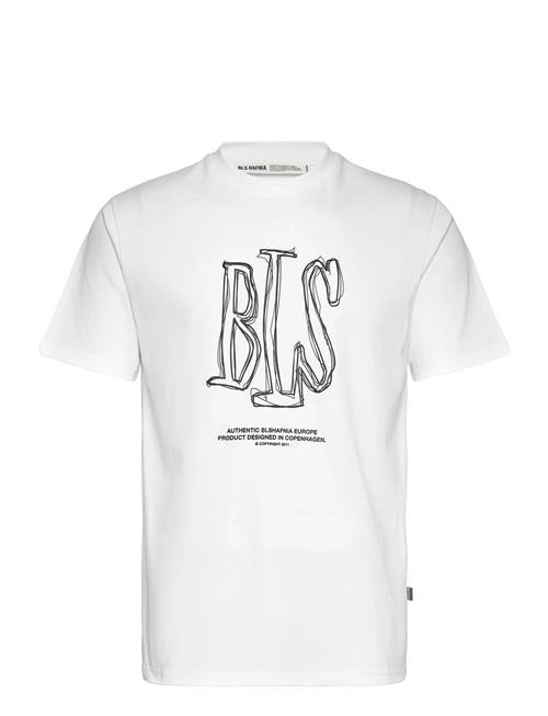 Handwritten Capital T-Shirt BLS Hafnia White