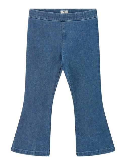 Jeggings W. Flare- Super Stretch Copenhagen Colors Blue