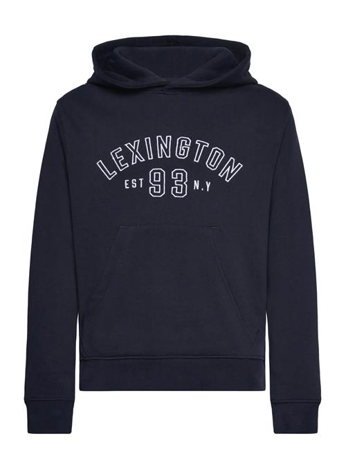 Lucas Logo Organic Cotton Hood Lexington Clothing Navy