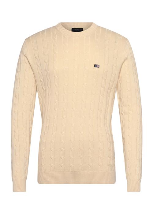 Cotton Cable Knitted Sweater Lexington Clothing Cream