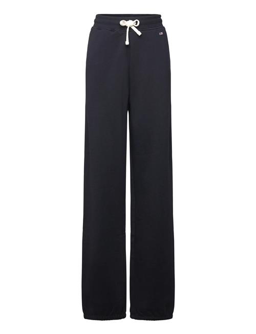 Brian Organic Cotton Logo Sweatpants Lexington Clothing Navy