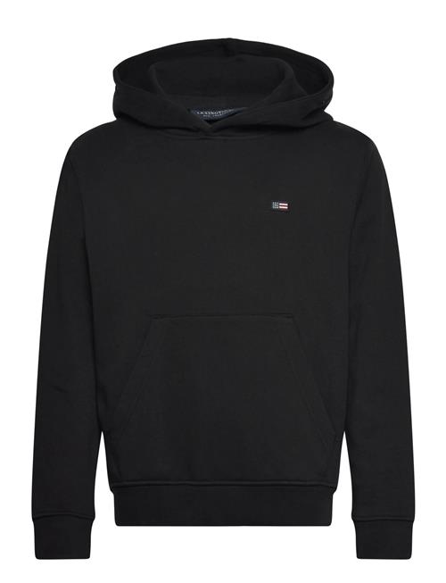 Lucas Organic Cotton Logo Hoodie Lexington Clothing Black