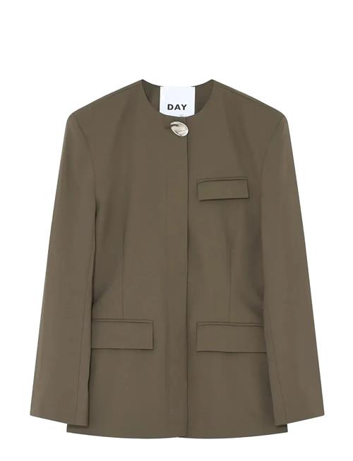 Roe - Light Wool Blend Day Birger Et Mikkelsen Khaki