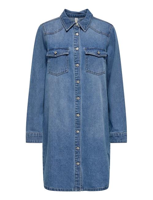 Onllisa L/S Dnm Dress Gua ONLY Blue