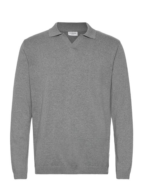 Splitneck Recycled Yarn Knit Lindbergh Grey