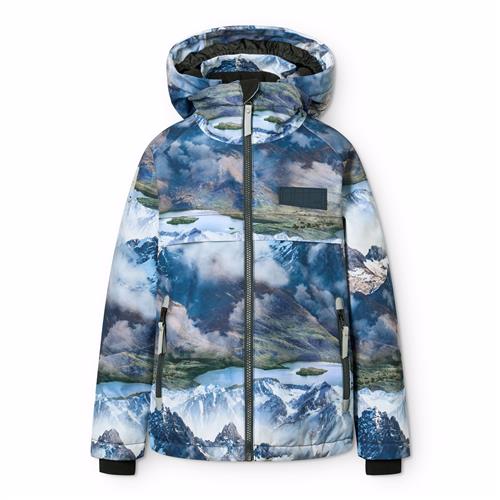 Molo Castor Vinterjakke Snowy Mountains  Snowy Mountains 134 cm  Blå  134 cm  mand