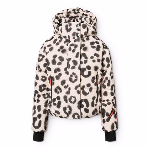 Molo Hansine Pro Vinterjakke Snow Leo  Snow Leo 140 cm  Creme  140 cm  kvinde