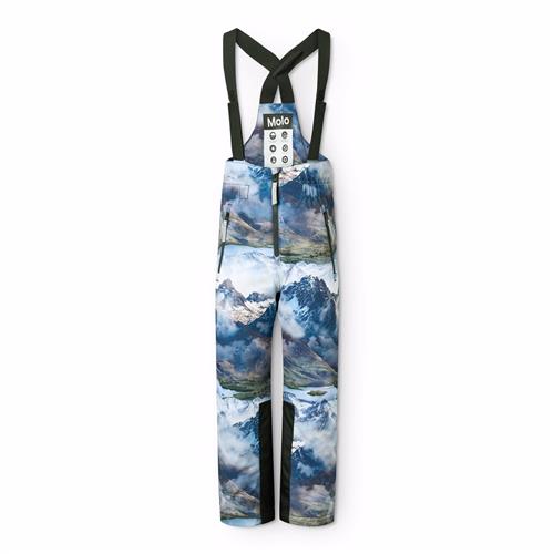 Molo Play Pro Skibukser Snowy Mountains  Snowy Mountains 134 cm  Blå  134 cm  mand
