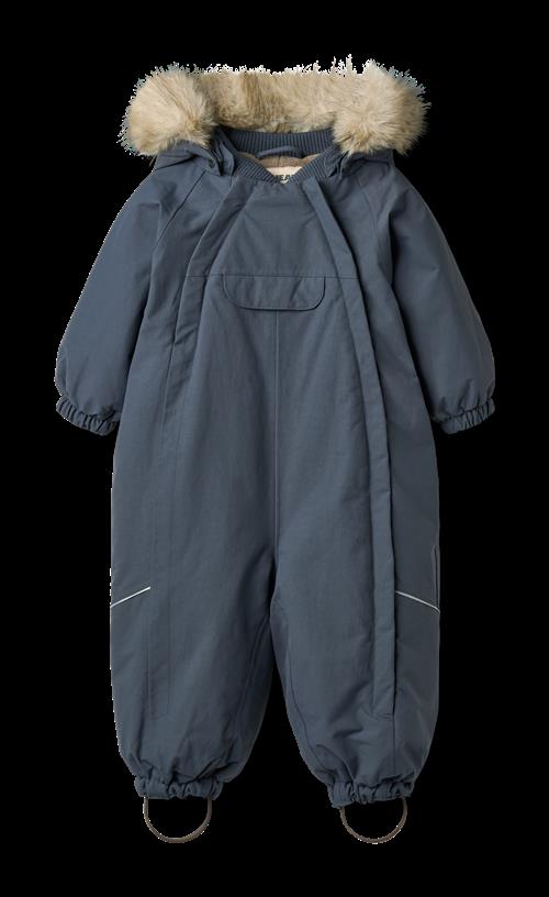 Wheat Nickie Vinter-overtræksdragt Greyblue Greyblue 86 cm  Blå  86 cm  mand