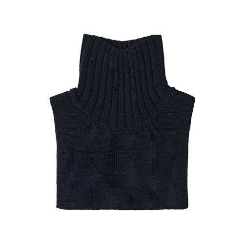 FUB Halsedisse I Uld Ecru/dark Navy  Ecru/Dark Navy-100/120 cm Wool Marineblå  100/120 cm  Unisex