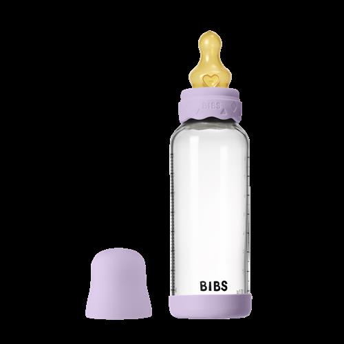 BIBS Boheme Babyflaske I Glas 240 Ml Violet Sky  Violet Sky 240 ml  Lilla  One Size  Unisex