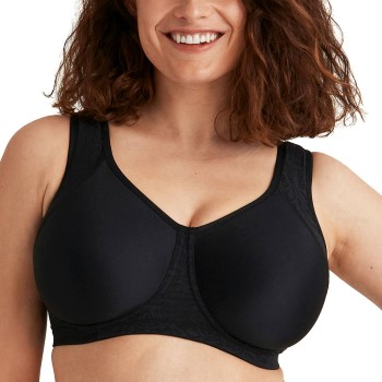 Miss Mary of Sweden Miss Mary Exhale Comfort Sports Bra BH Sort B 105 Dame