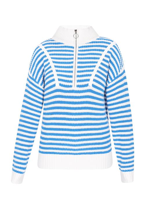 usha BLUE LABEL Pullover  azur / hvid