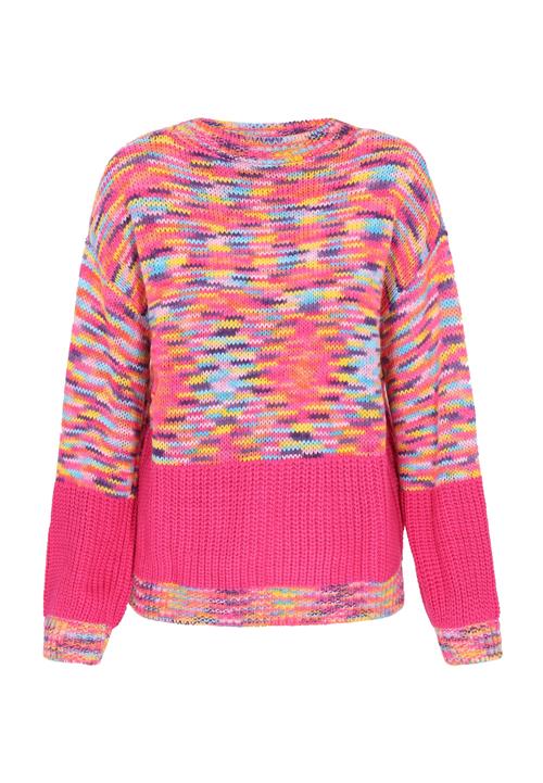 MYMO Pullover  lyseblå / gul / pink